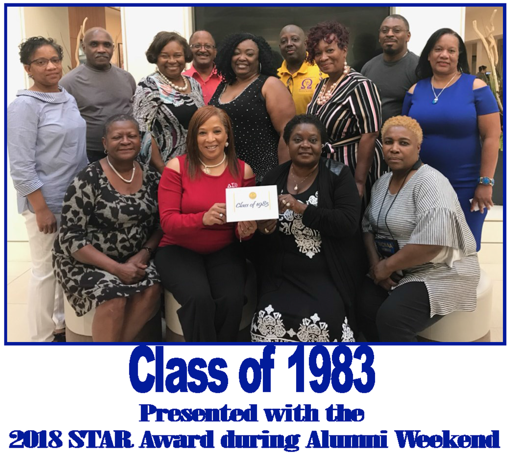Class of 1983 - Presented with the 2018 STAR Award during Alumni Weekend